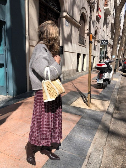 Bolso de rejilla