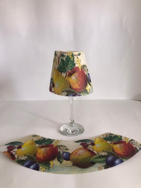 Pantallas para copas de frutas