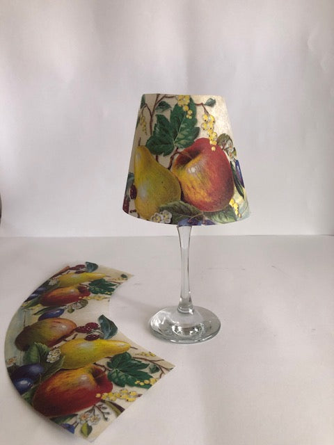 Pantallas para copas de frutas