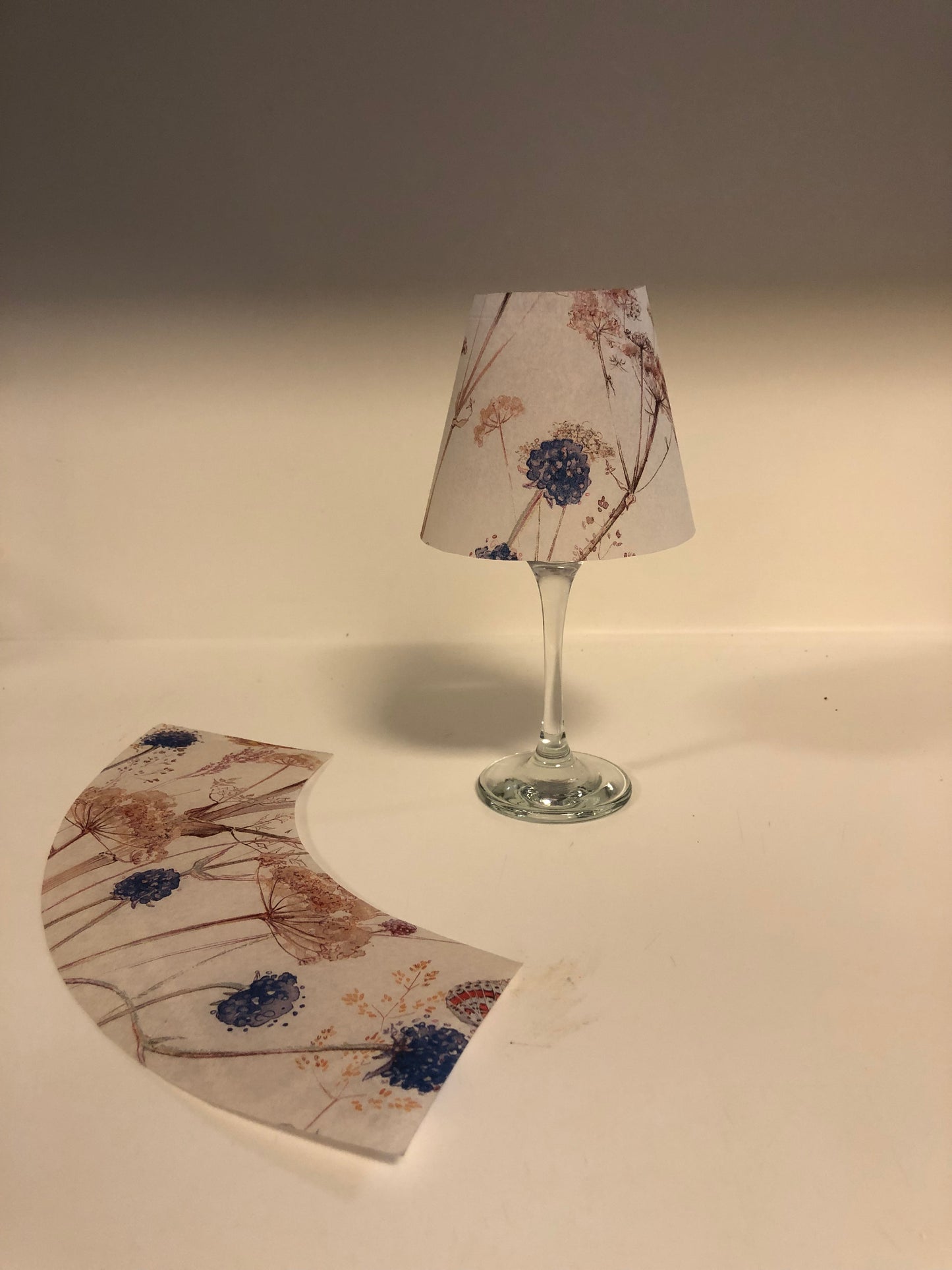 Pantalla para copas estampadas