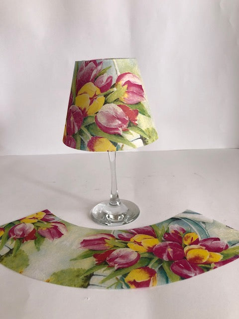 Pantalla para copa de flores