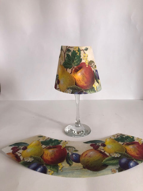 Pantallas para copas de frutas